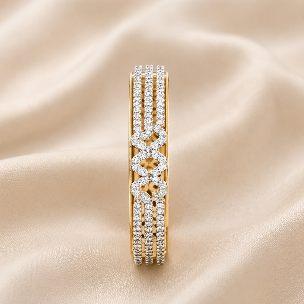 Interlocking Gold Band
