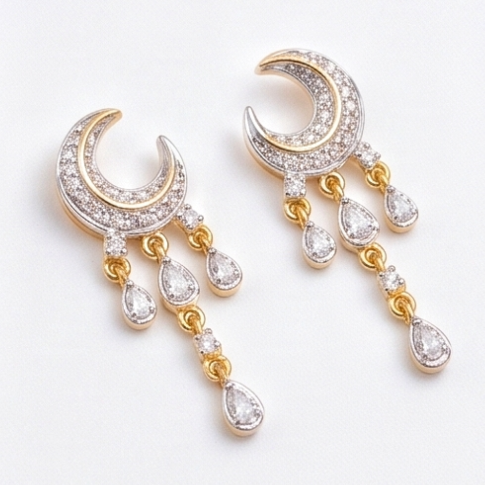 Lunar Drop Earrings